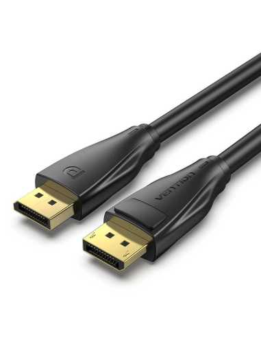 Vention Cable Displayport 1.4 8K HCDBF Displayport Macho - Displayport Macho 1m Negro
