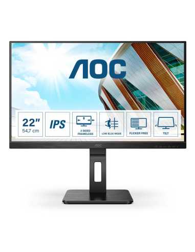 AOC P2 22P2Q LED display 54,6 cm (21.5") 1920 x 1080 Pixeles Full HD Negro