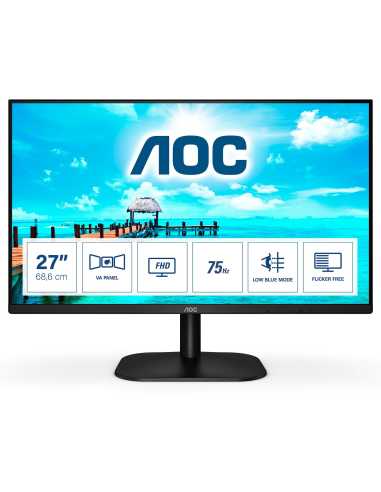 AOC 27B2DM pantalla para PC 68,6 cm (27") 1920 x 1080 Pixeles Full HD Negro
