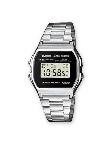 Casio A158WEA-1EF reloj Reloj de pulsera Unisex Electrónico Negro