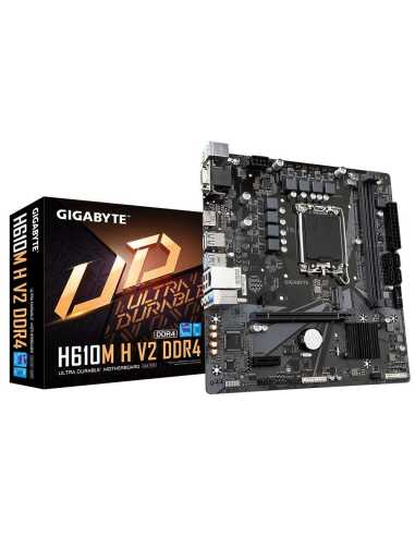 Gigabyte H610M H V2 DDR4 placa base Intel H610 Express LGA 1700 micro ATX