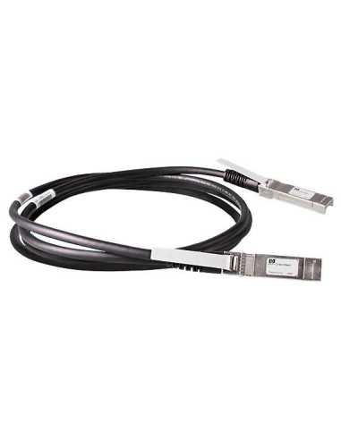 HP 10G SFP+ to SFP+ 3m Direct Attach Copper Cable de fibra óptica e InfiniBand SFP+ Negro