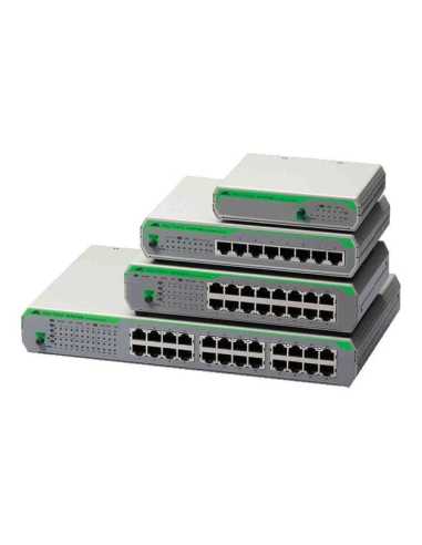 Allied Telesis AT-FS710 8-50 No administrado Fast Ethernet (10 100) Gris