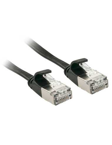 Lindy 47484 cable de red Negro 5 m Cat6a U FTP (STP)