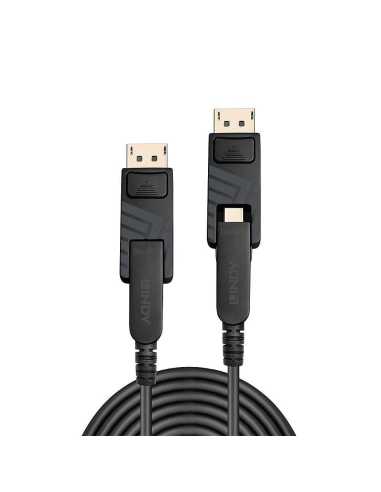 Lindy 38481 cable DisplayPort 20 m Mini DisplayPort Negro