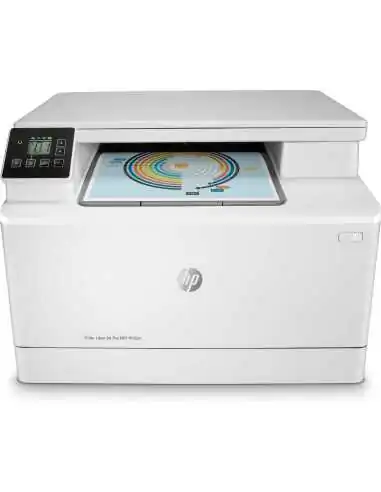 HP Color LaserJet Pro Impresora multifunción M182n, Impresión, copia, escáner, Energéticamente eficiente Gran seguridad