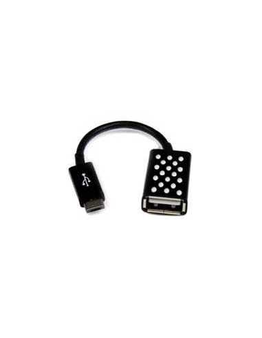 Belkin Micro-USB - USB A M F cable USB USB 2.0 Micro-USB A Negro