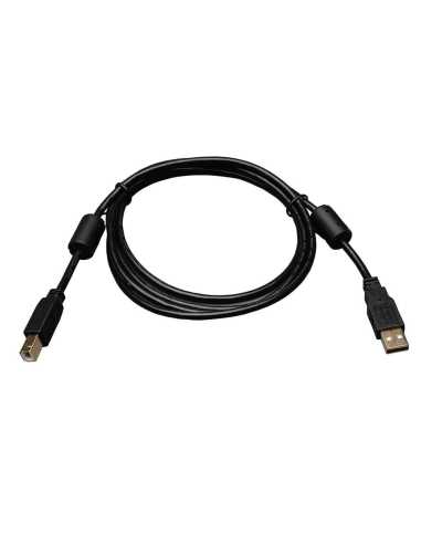 Tripp Lite U023-003 Cable USB 2.0 A B con Atenuadores de Ferrita (M M), 0.91 m [3 pies]