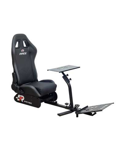 FR-TEC FT7010 silla para videojuegos Silla para videojuegos de PC Asiento (de seguridad) de butaca Negro