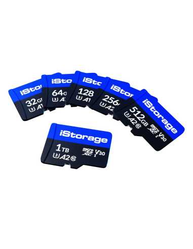 iStorage IS-MSD-10-1000 memoria flash 1000 GB MicroSDXC UHS-III Clase 10