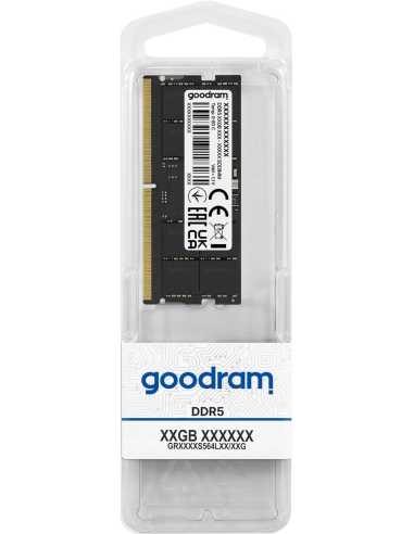 Goodram Pami?? do notebooka DDR5 SODIMM 32GB 4800 CL40 - 32 GB - SO-DIMM módulo de memoria 1 x 32 GB 48000 MHz