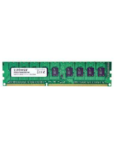 2-Power 2P-KTH-PL316ES 4G módulo de memoria 4 GB 1 x 4 GB DDR3L 1600 MHz ECC