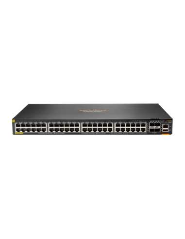 Hewlett Packard Enterprise Aruba 6200F 48G Class4 PoE 4SFP+ 370W Gestionado L3 Gigabit Ethernet (10 100 1000) Energía sobre