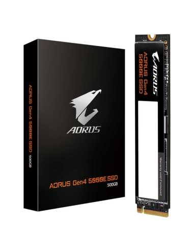 Gigabyte AORUS Gen4 5000E SSD 500GB M.2 PCI Express 4.0 3D TLC NAND NVMe