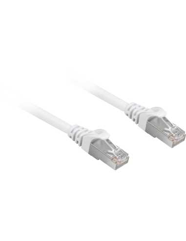 Sharkoon Cat.6a SFTP cable de red Blanco 1 m Cat6a S FTP (S-STP)