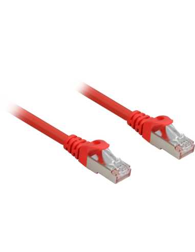 Sharkoon Cat.6a SFTP cable de red Rojo 0,25 m Cat6a S FTP (S-STP)