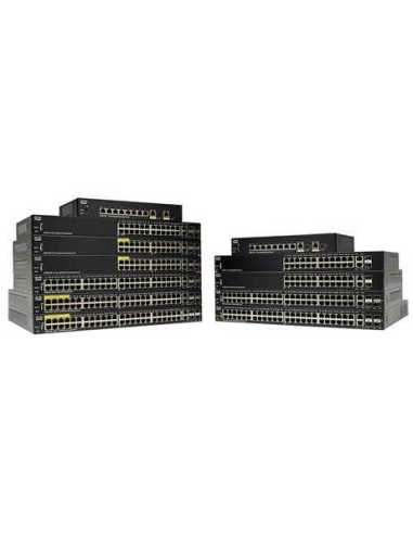 Cisco SG250-26HP-K9-EU switch Gestionado L2 Gigabit Ethernet (10 100 1000) Energía sobre Ethernet (PoE) Negro