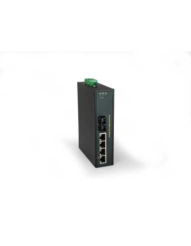 LevelOne IFP-0503 switch No administrado Fast Ethernet (10 100) Energía sobre Ethernet (PoE) Negro