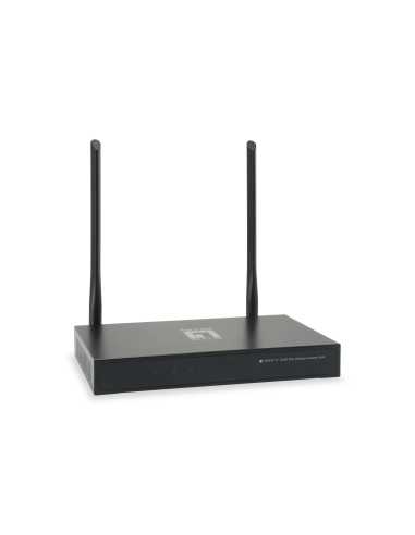 LevelOne WAP-6117 punto de acceso inalámbrico 300 Mbit s Negro Energía sobre Ethernet (PoE)