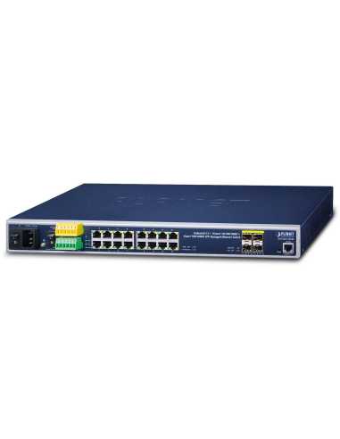 PLANET IGS-5225-16T4S switch Gestionado L2+ Gigabit Ethernet (10 100 1000) 1U Azul