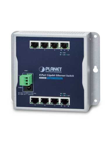 PLANET WGS-803 switch No administrado L2 Gigabit Ethernet (10 100 1000) Negro
