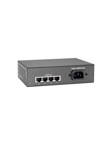 LevelOne FEP-0511W90 switch Fast Ethernet (10 100) Energía sobre Ethernet (PoE) Gris