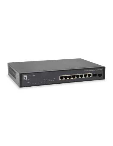 LevelOne GEL-1051 Gestionado L2 L3 L4 Gigabit Ethernet (10 100 1000) Negro