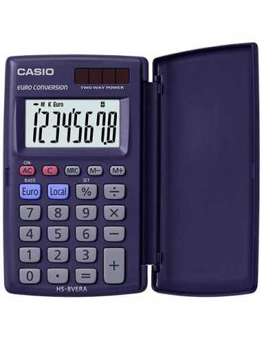 Casio HS-8VERA calculadora Bolsillo Calculadora financiera Azul