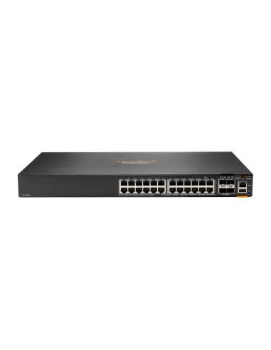 Aruba, a Hewlett Packard Enterprise company Aruba 6200F 24G 4SFP+ Gestionado L3 Gigabit Ethernet (10 100 1000) 1U Negro
