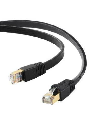 Edimax EA8-010SFA cable de red Negro 1 m Cat8 U FTP (STP)