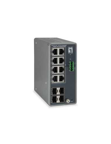 LevelOne IGP-1221 switch Gigabit Ethernet (10 100 1000) Energía sobre Ethernet (PoE) Gris