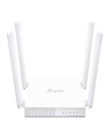TP-Link ARCHER C24 router inalámbrico Ethernet rápido Doble banda (2,4 GHz 5 GHz) Blanco