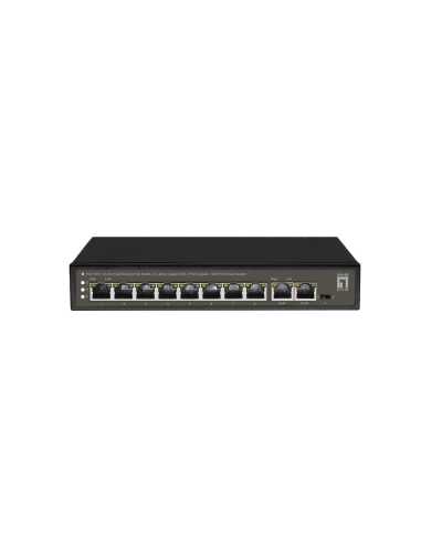 LevelOne FGP-1031 switch No administrado Gigabit Ethernet (10 100 1000) Energía sobre Ethernet (PoE) Negro