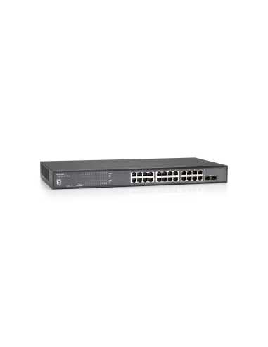 LevelOne GEU-2429 switch Gigabit Ethernet (10 100 1000) Negro