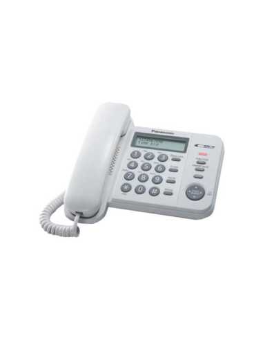 Panasonic KX-TS560 Teléfono DECT Identificador de llamadas Blanco