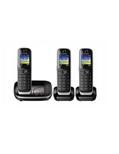 Panasonic KX-TGJ323 Teléfono DECT Identificador de llamadas Negro