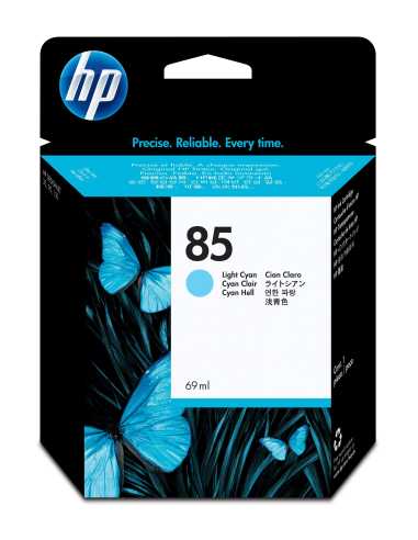 HP Cartucho de tinta 85 cian claro de 69 ml