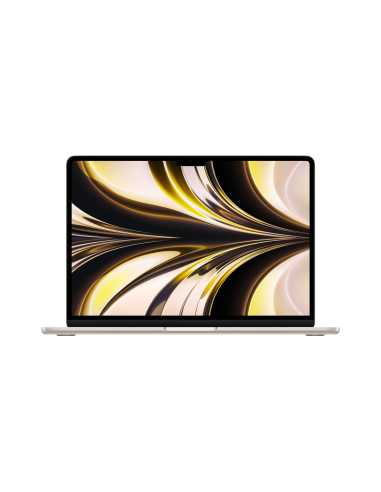 Apple MacBook Air MacBookAir M2 Portátil 34,5 cm (13.6") Apple M 8 GB 256 GB SSD Wi-Fi 6 (802.11ax) macOS Monterey Beige
