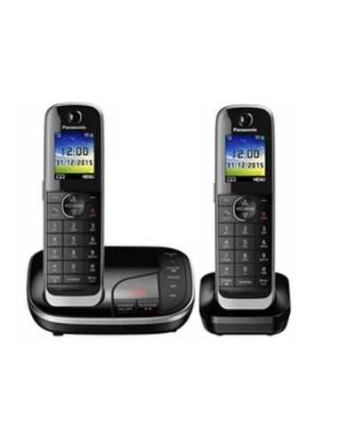 Panasonic KX-TGJ322 Teléfono DECT Identificador de llamadas Negro