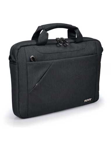 Port Designs 135071 maletines para portátil 35,6 cm (14") Bandolera Negro