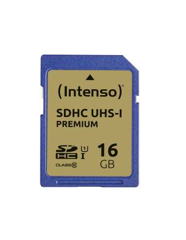 Intenso 3421470 memoria flash 16 GB SDHC UHS-I Clase 10