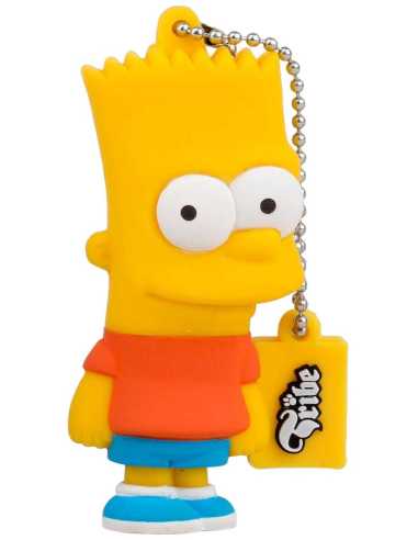 Tribe Bart Simpson 8GB USB 2.0 unidad flash USB USB tipo A Multicolor