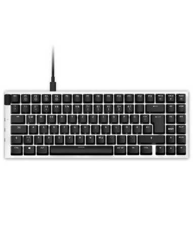 NZXT Function MiniTKL teclado USB QWERTZ Alemán Negro, Blanco