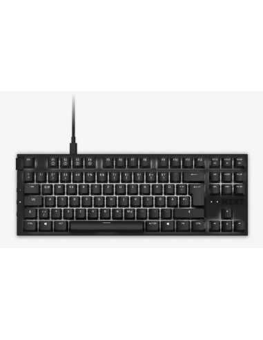 NZXT KB-1TKDE-BR teclado USB QWERTZ Alemán Negro