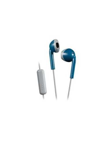 JVC HA-F19M-AH Auriculares Alámbrico Dentro de oído Llamadas Música Azul, Gris