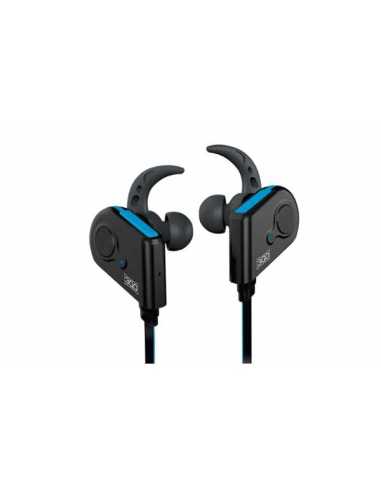 3GO TREK2 auricular y casco Auriculares Inalámbrico Dentro de oído, Banda para cuello Deportes Bluetooth Negro, Azul