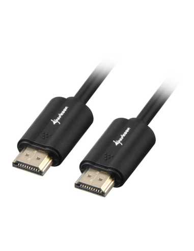 Sharkoon HDMI HDMI 4K, 10m cable HDMI HDMI tipo A (Estándar) Negro