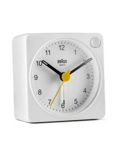 Braun BC02XW Reloj despertador analógico Blanco