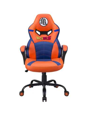 Subsonic SA5573-D2 silla para videojuegos Silla para videojuegos de PC Asiento acolchado tapizado Negro, Naranja