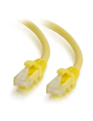 C2G Cable de conexión de red de 2 m Cat6 sin blindaje y con funda (UTP), color amarillo